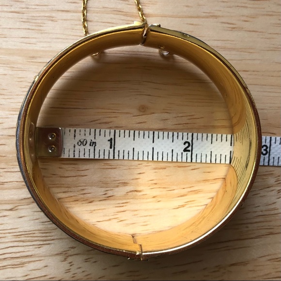 Vintage Damascene Cuff Bracelet - Picture 16 of 16